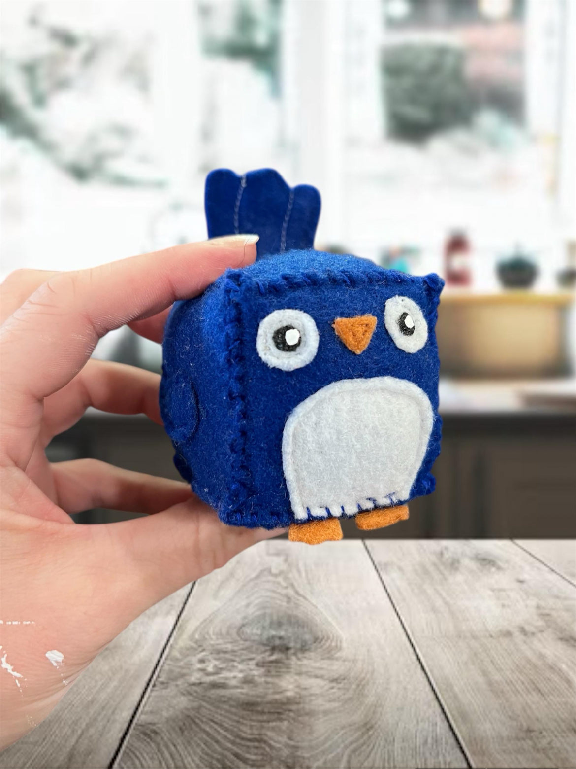 Blue Bird Pin Cushion