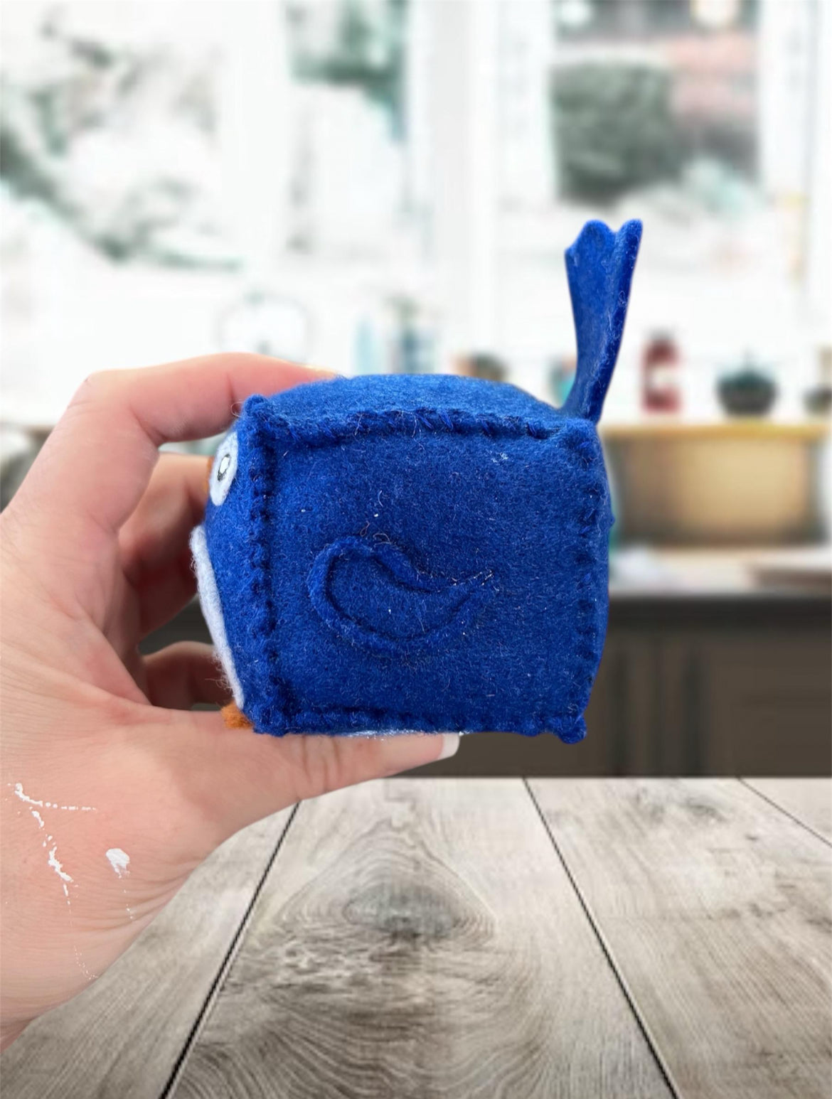Blue Bird Pin Cushion