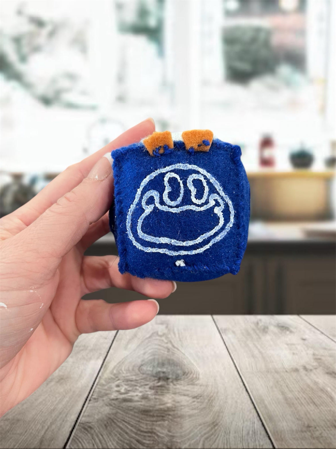 Blue Bird Pin Cushion