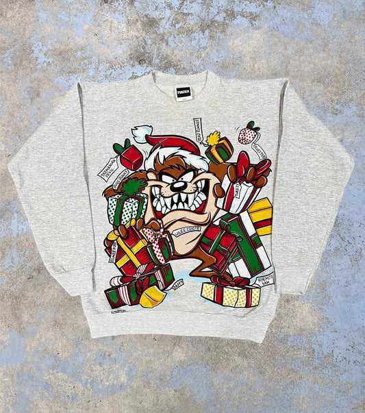 Vintage 1994 Holiday Taz Crewneck