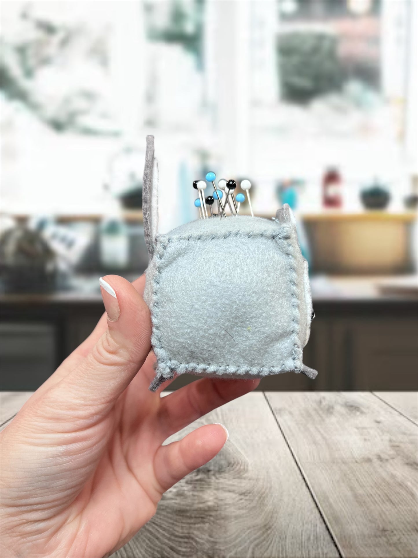 Silver Fox Pin Cushion