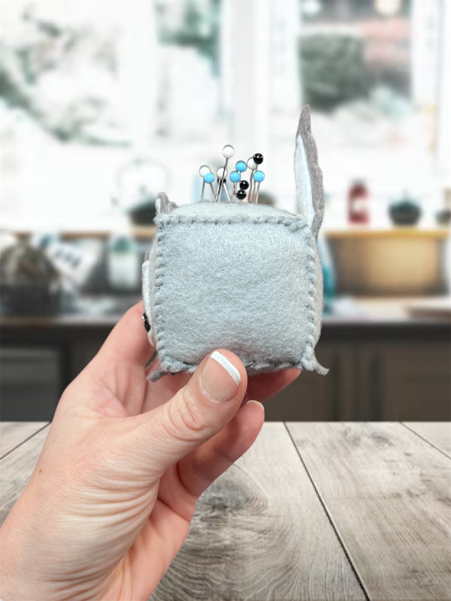 Silver Fox Pin Cushion