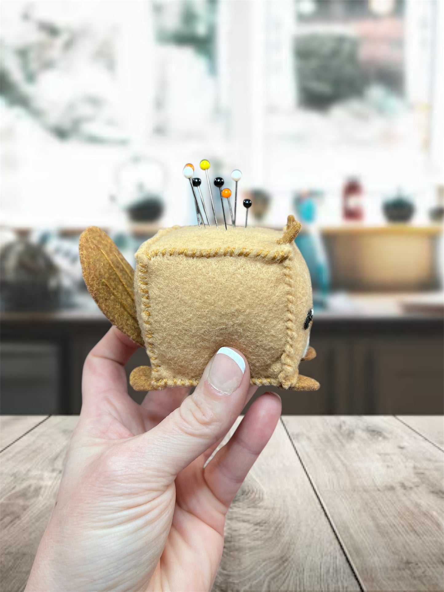 Beaver Pin Cushion