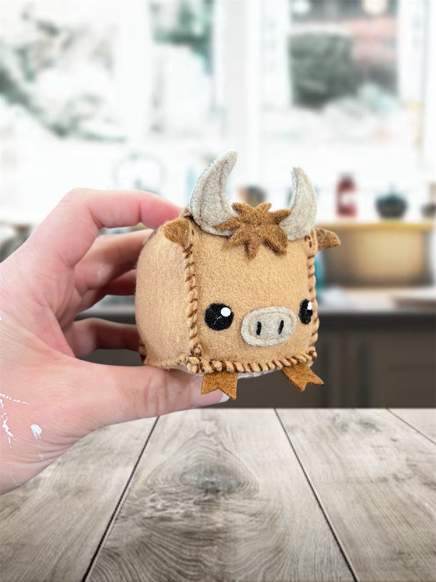 Highland Cow Pin Cushion (PRE-ORDER)