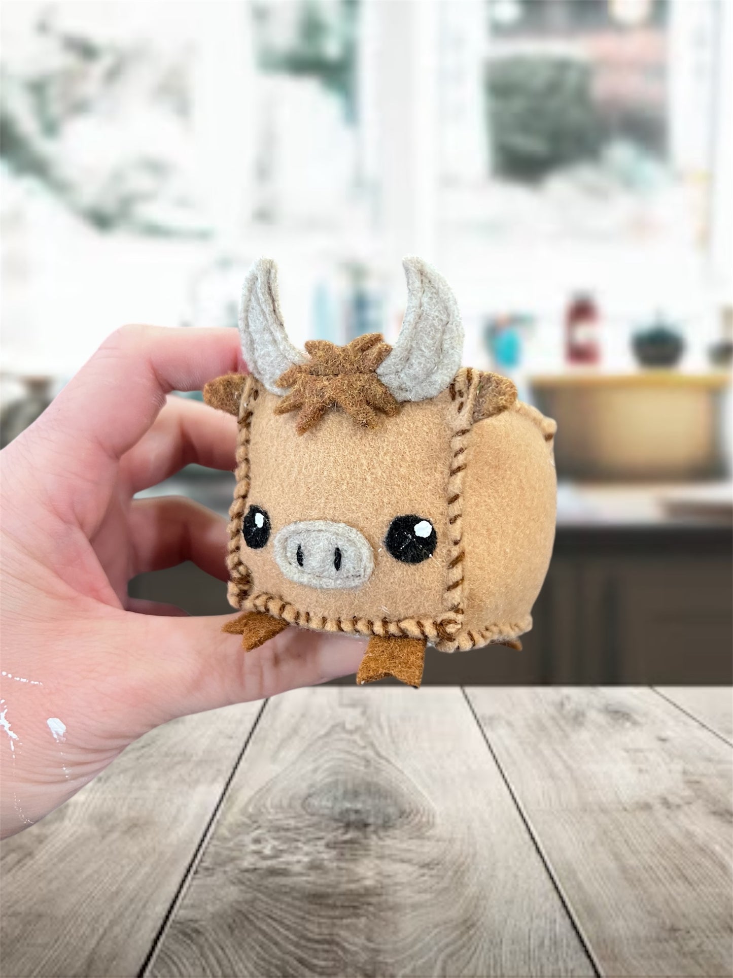 Highland Cow Pin Cushion (PRE-ORDER)