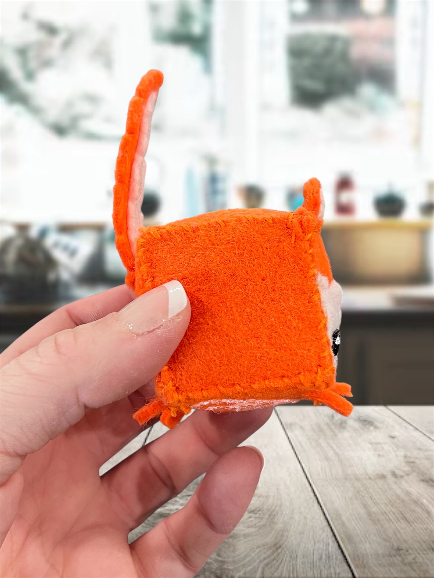 MINI Orange Fox Pin Cushion
