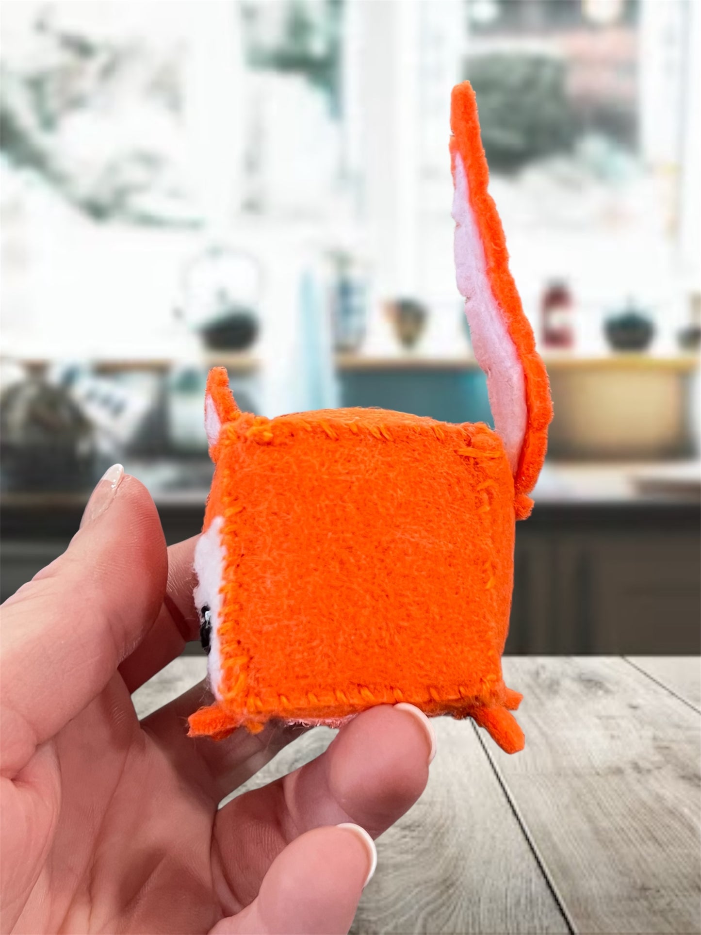 MINI Orange Fox Pin Cushion