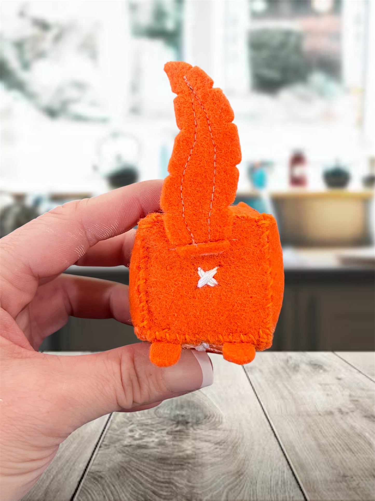MINI Orange Fox Pin Cushion