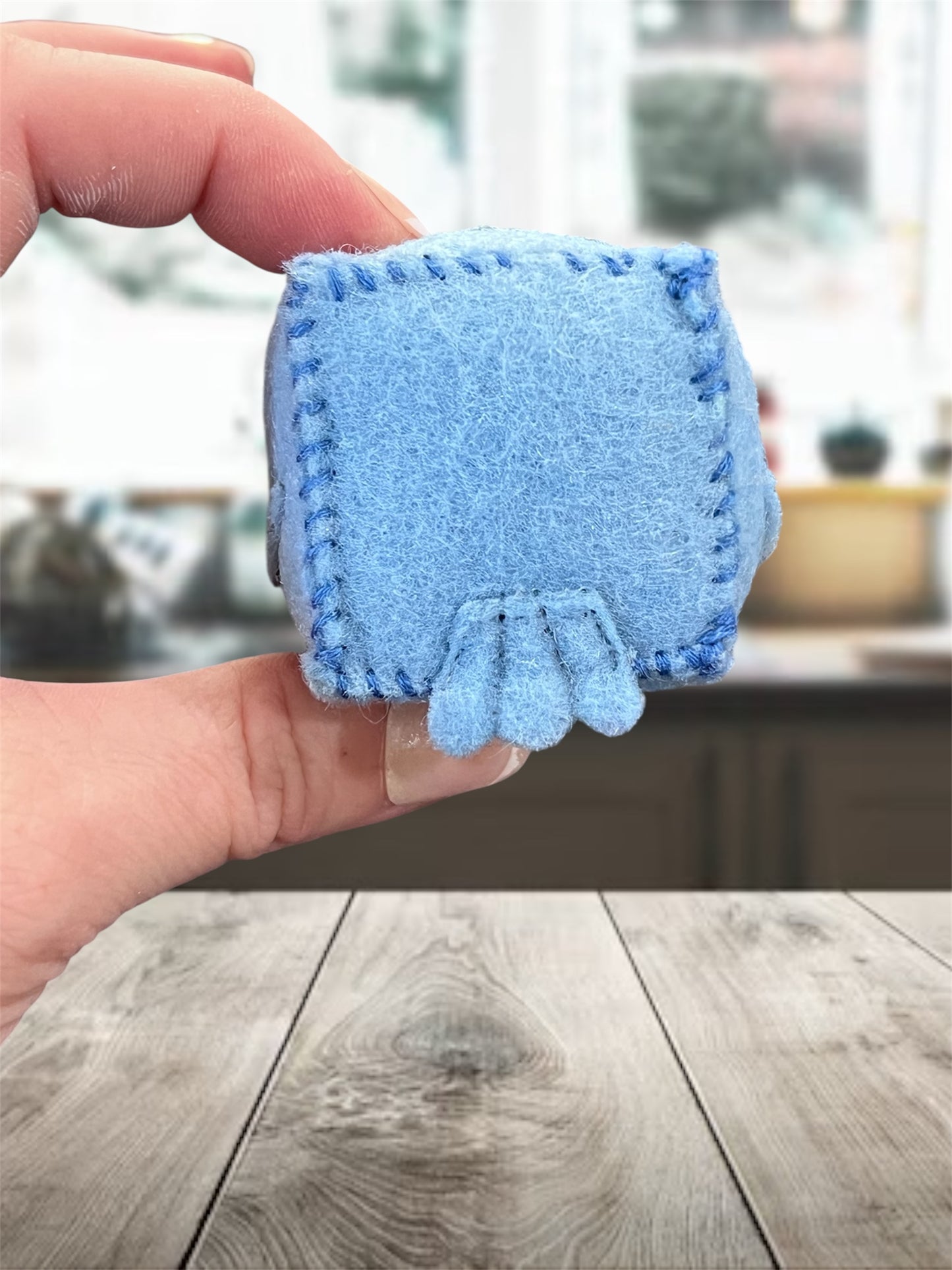MINI Blue Bird Felt Pin Cushion