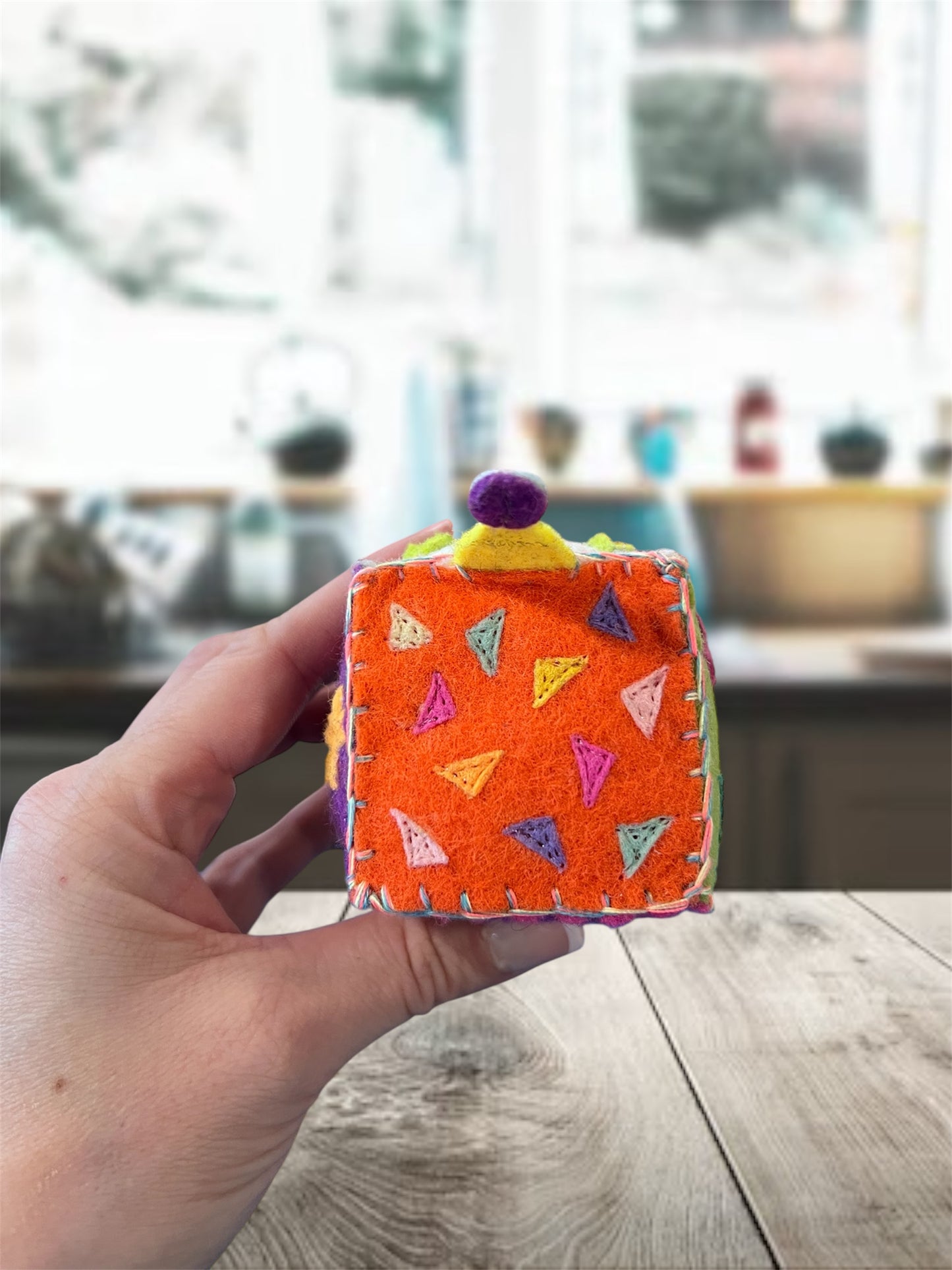 Sad Clown Felt Pin Cushions