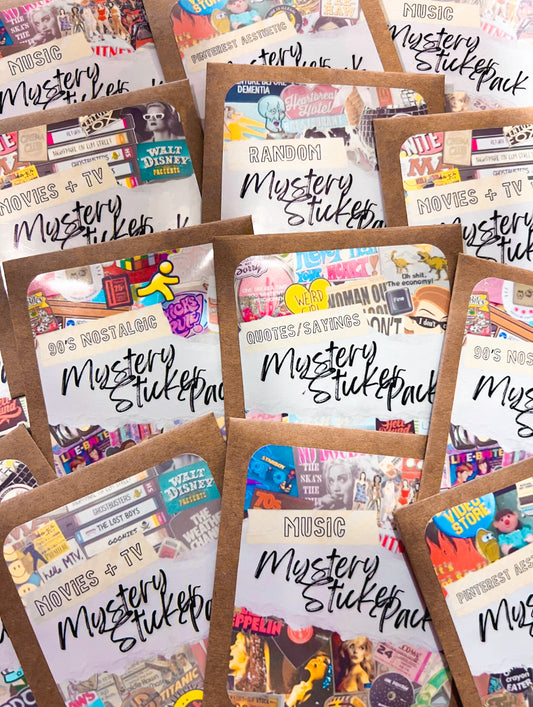 Mystery Sticker Packs
